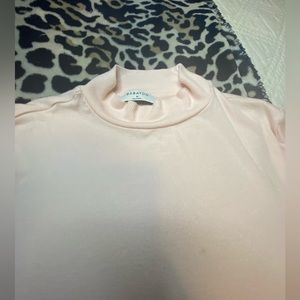 Brand New Babaton Black Short Sleeve Crop Top Tee